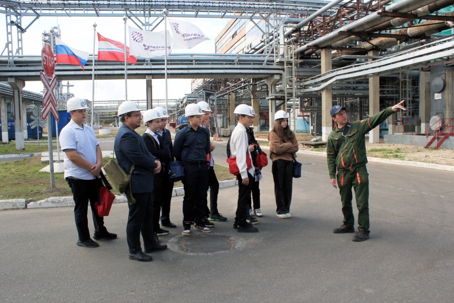 Школьники Орехово-Зуева посетили производственную площадку «Метадинеа»